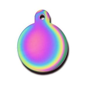 Tag Circle Large Rnbw