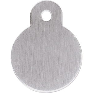 Tag Circle Small Chrome