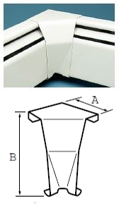 Hw Inside Corner Baseboard