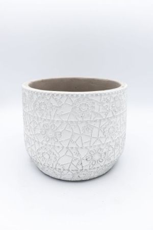 Plntr 5" Metarie Egg Pot