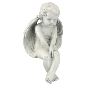 Statue Angel Meditation