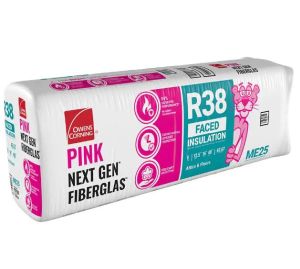 Owens Corning R-38 Faced Fiberglass Insulation Batt 16in x 48in