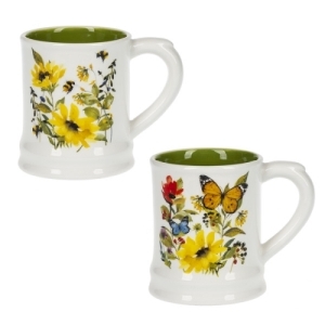 Snflwr Florl Mug Erthnwr