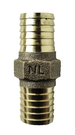 2 In Brass Coupling Barbed