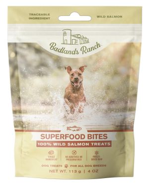 Badlands Ranch Salmon Treat 4OZ