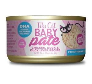Tiki Cat Baby Pate Duck 2.4oz