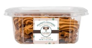 Claudia Peanut Butter Goobers Dog Treats Large 10oz