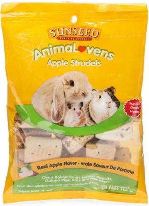 Sunseed Animalovens Apple Strudel 3.5oz