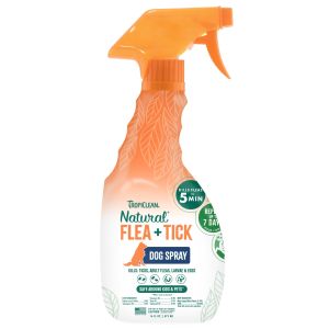 TropiClean Natural Flea & Tick Pet Spray 16oz
