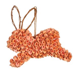 Wreath 14" Hoppy Easter Bunny