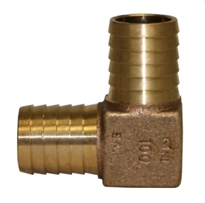 1x1 Barbed Elbow Brass