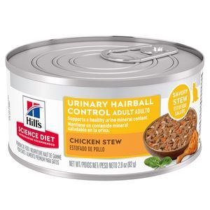 Hill's Science Diet Cat Urinary Hairball Chicken 2.9oz