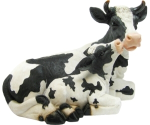 Statue Mother Cow & Calf