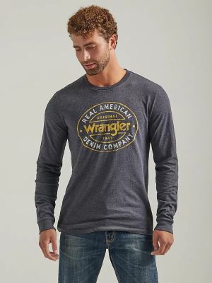 Wrangler Long Sleeve Front Graphic Tshirt