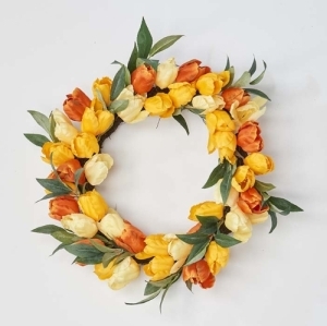 Wreath 20" Tulip/ Twig Base