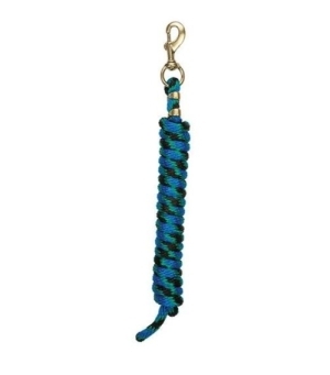 Lead Rope 10' Black, Green, Blue