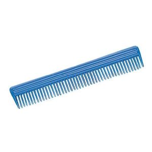 9" Plastic Mane Comb Blue