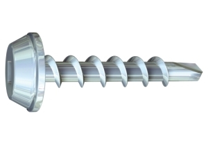 10x21/2 Lb Sq Wht Drill Pt Screw