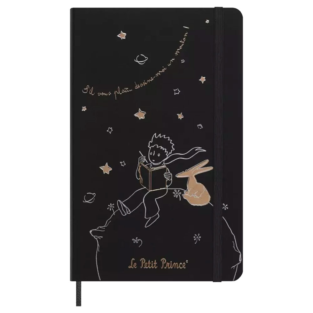 Moleskine Le Petite Prince Notebook Large Hardcover 5"x8.25" Ruled