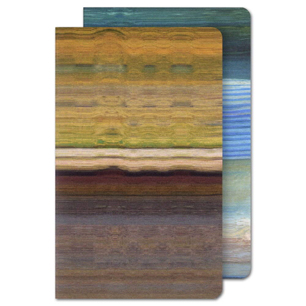 Moleskine Cahier Large Journal Plain 2 Pack 5"x8.25" Impressionism