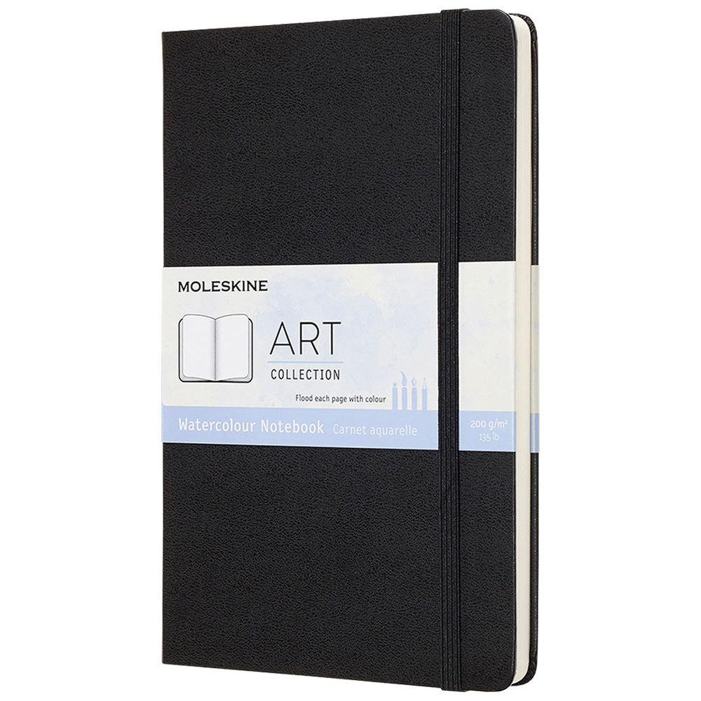 Moleskine Art Collection Watercolor Notebook Large Hardcover 5"x8.25"