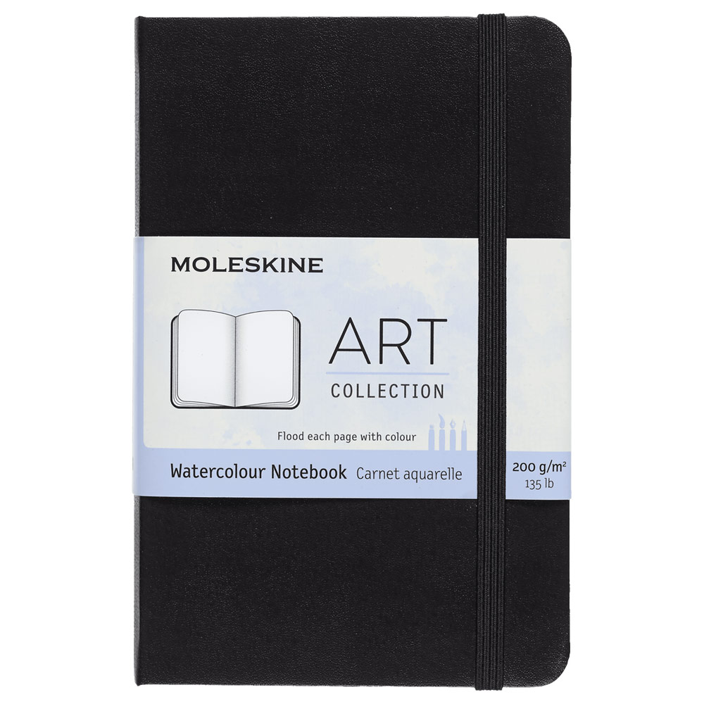 Moleskine Art Collection Watercolor Notebook Pocket Hardcover 3.5"x5.5"