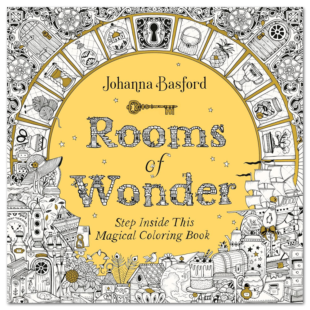Rooms of Wonder: Step Inside This Magical Coloring Book