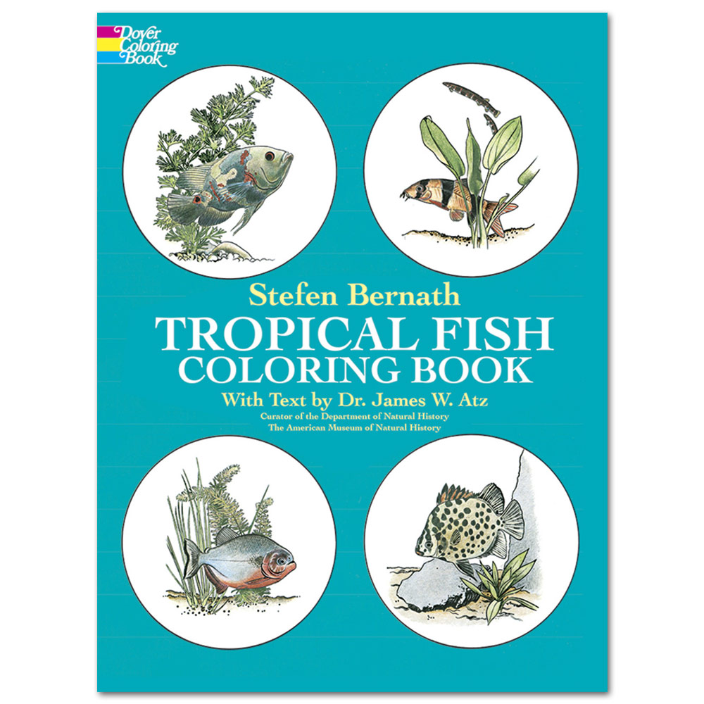 Tropical Fish Coloring Book