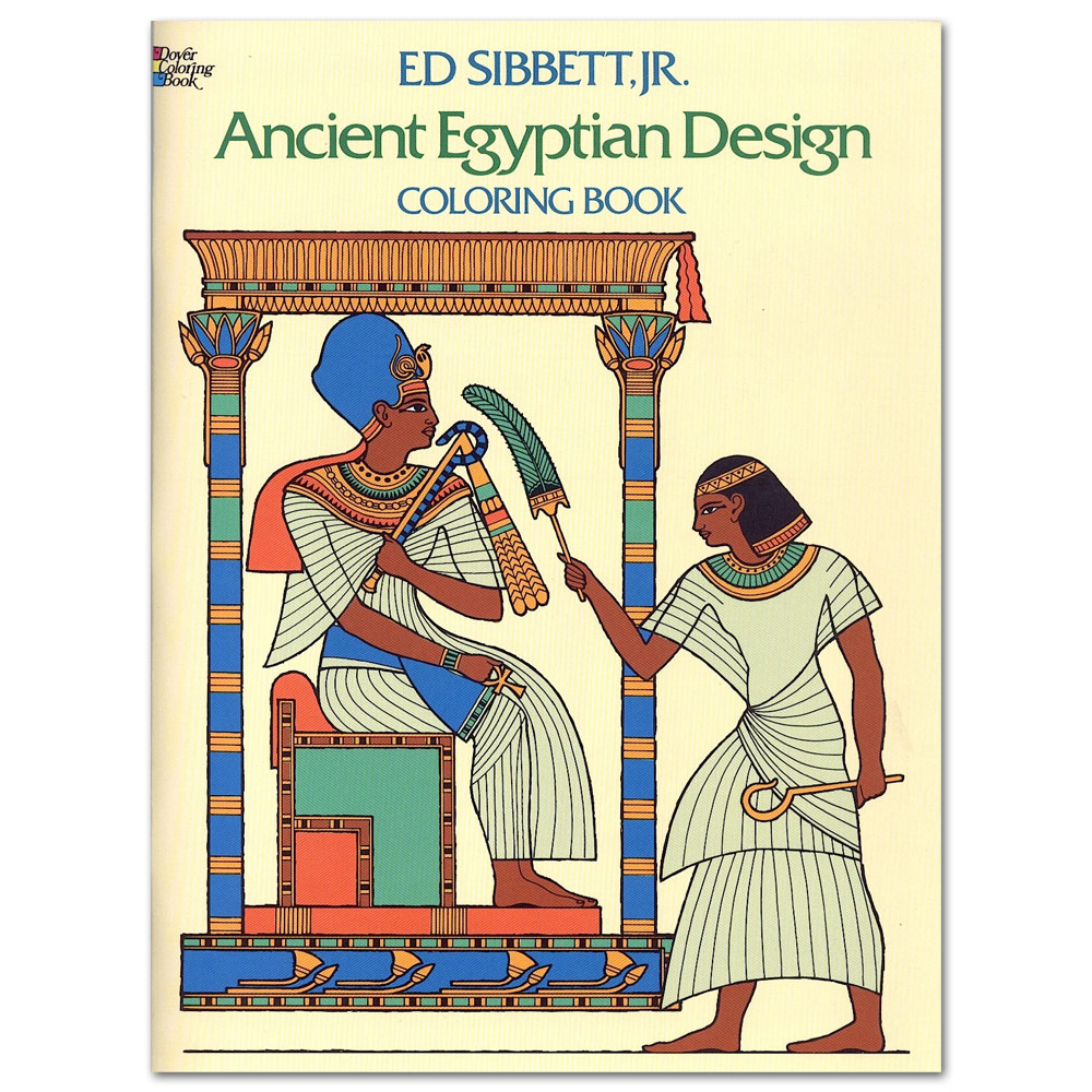 Ancient Egyptian Designs Coloring Book