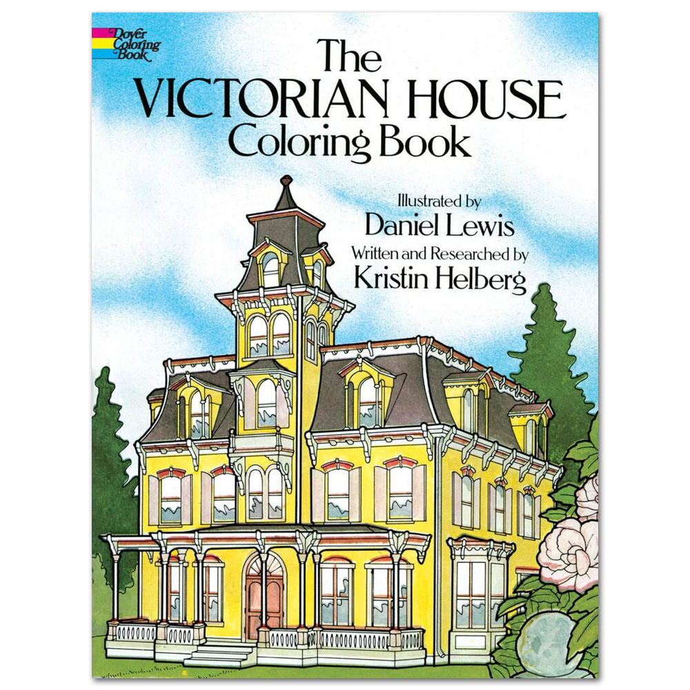 The Victorian House Coloring Book