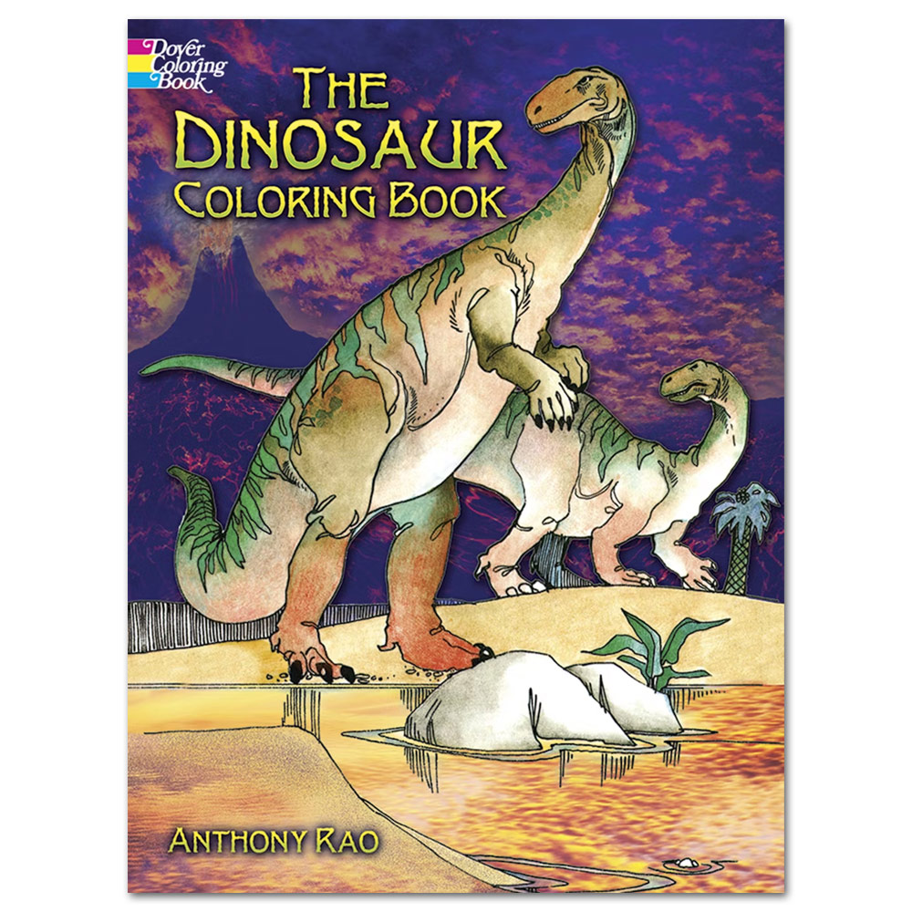 The Dinosaur Coloring Book