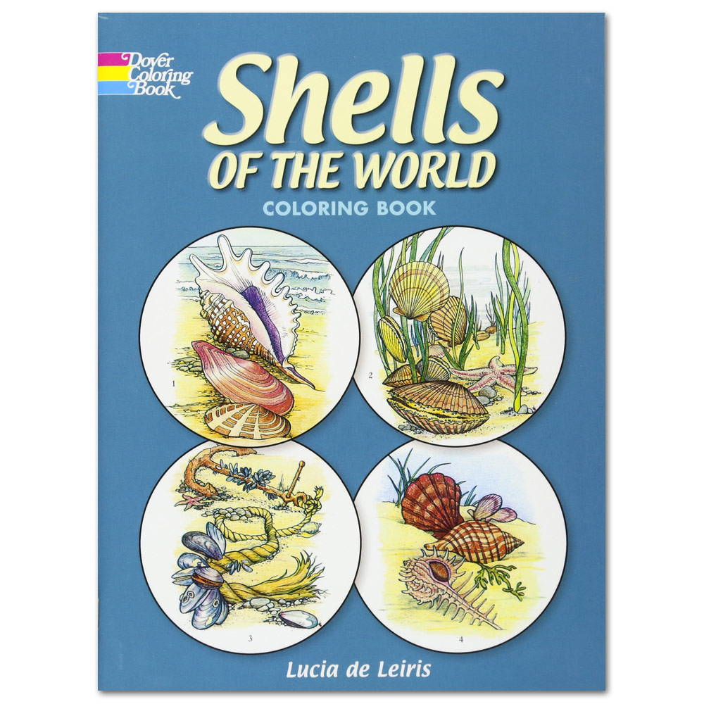 Shells of the World Coloring Book
