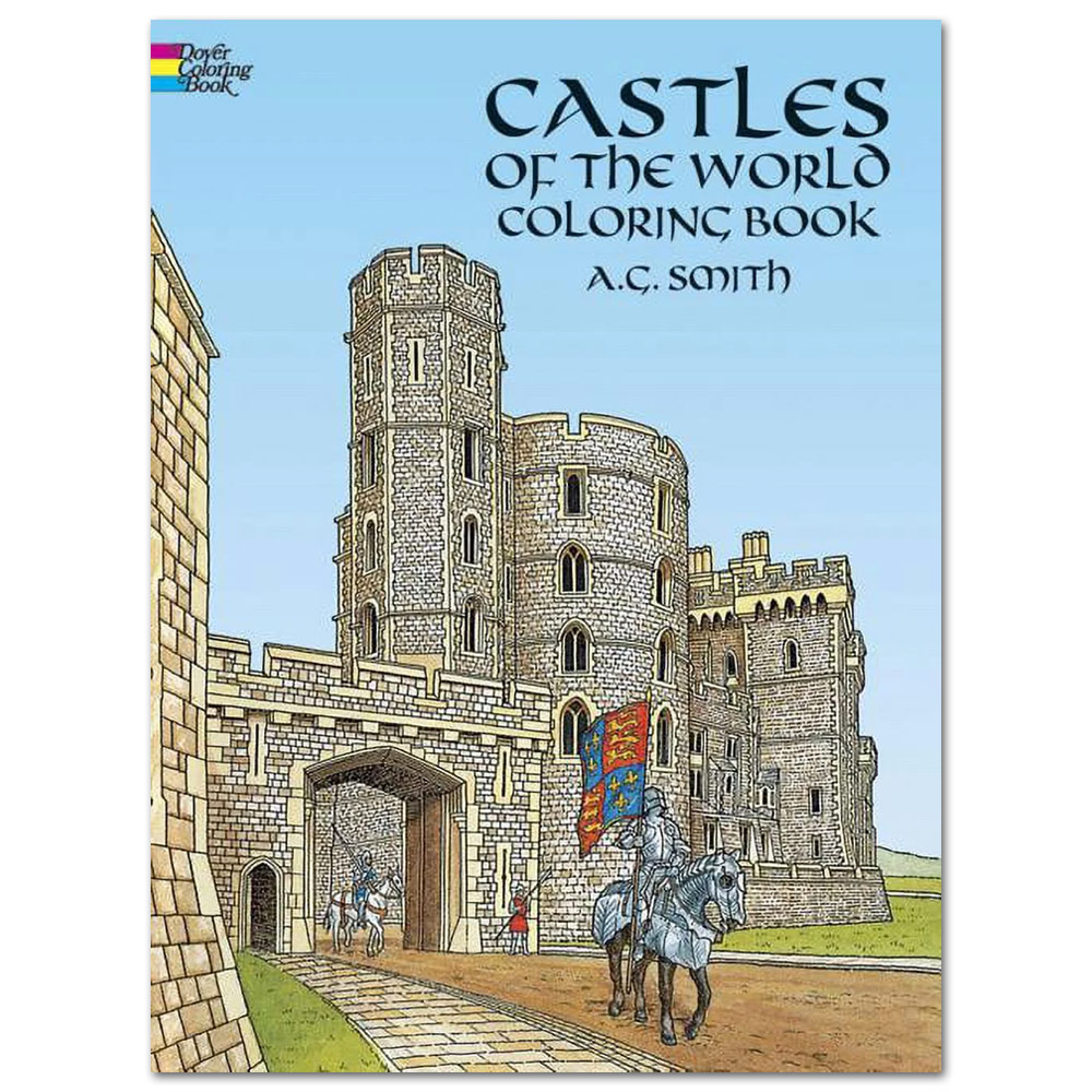 Castles of the World Coloring Book