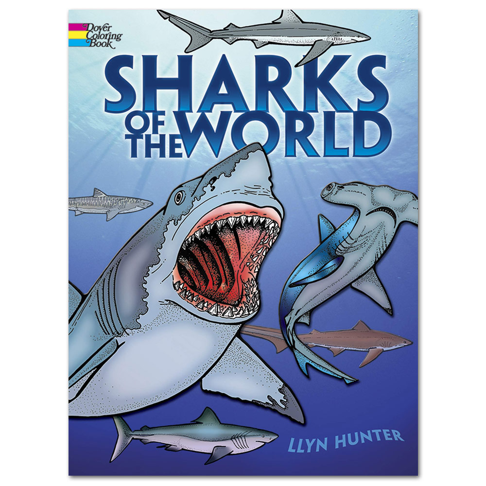 Sharks of the World Coloring Book