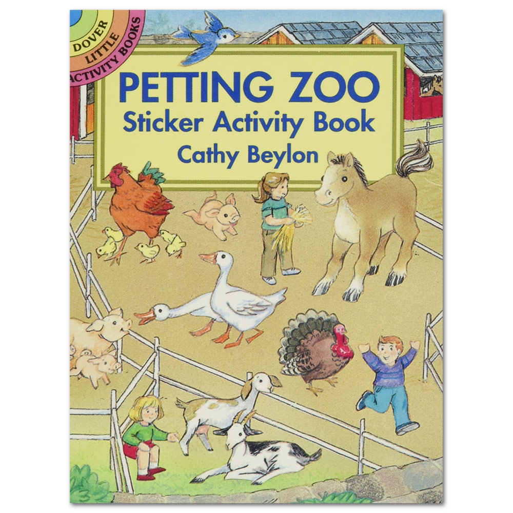 Petting Zoo Sticker Activity Book