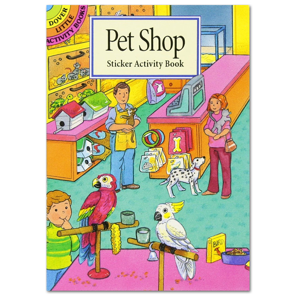 Pet Shop Sticker Activity Book