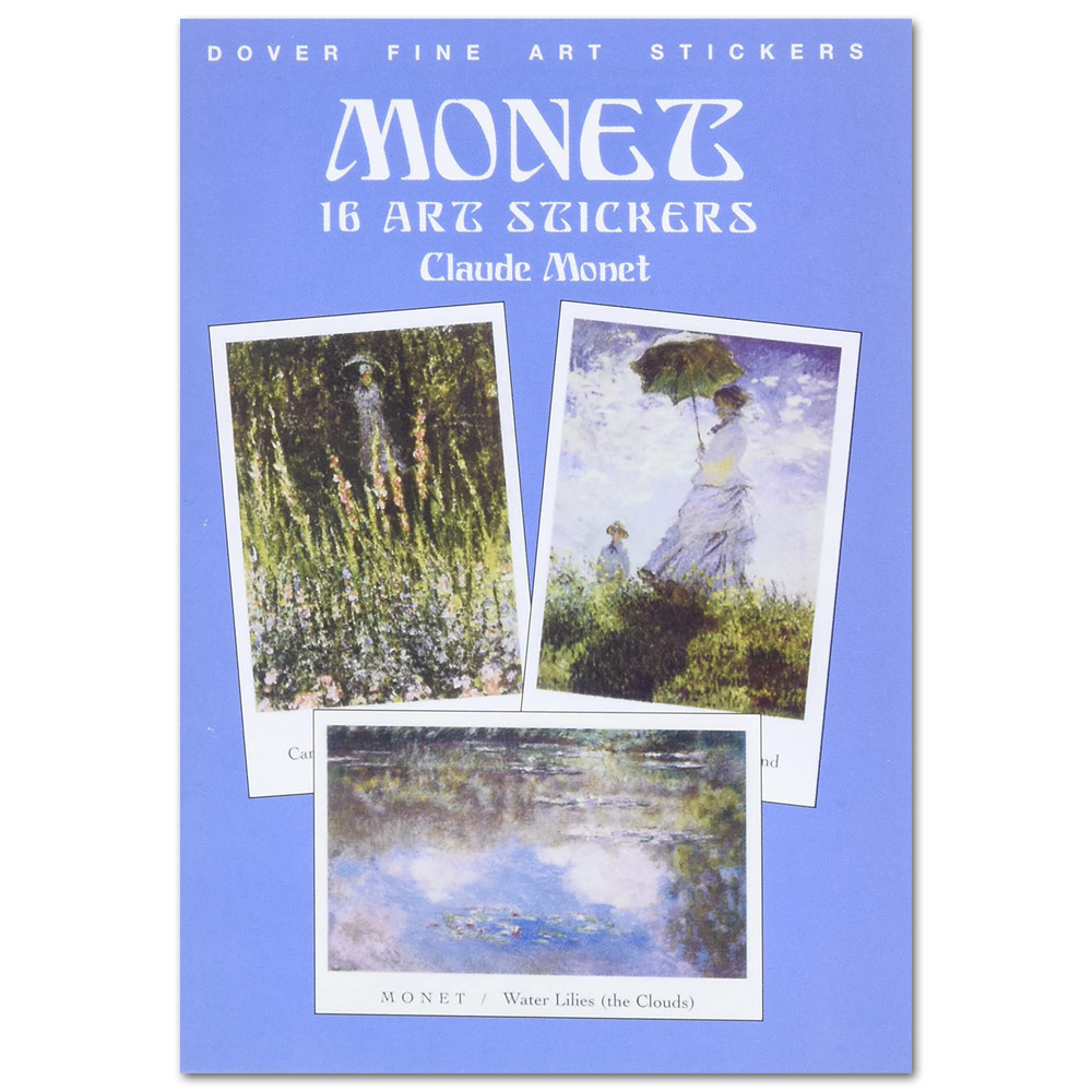 Monet: 16 Art Stickers