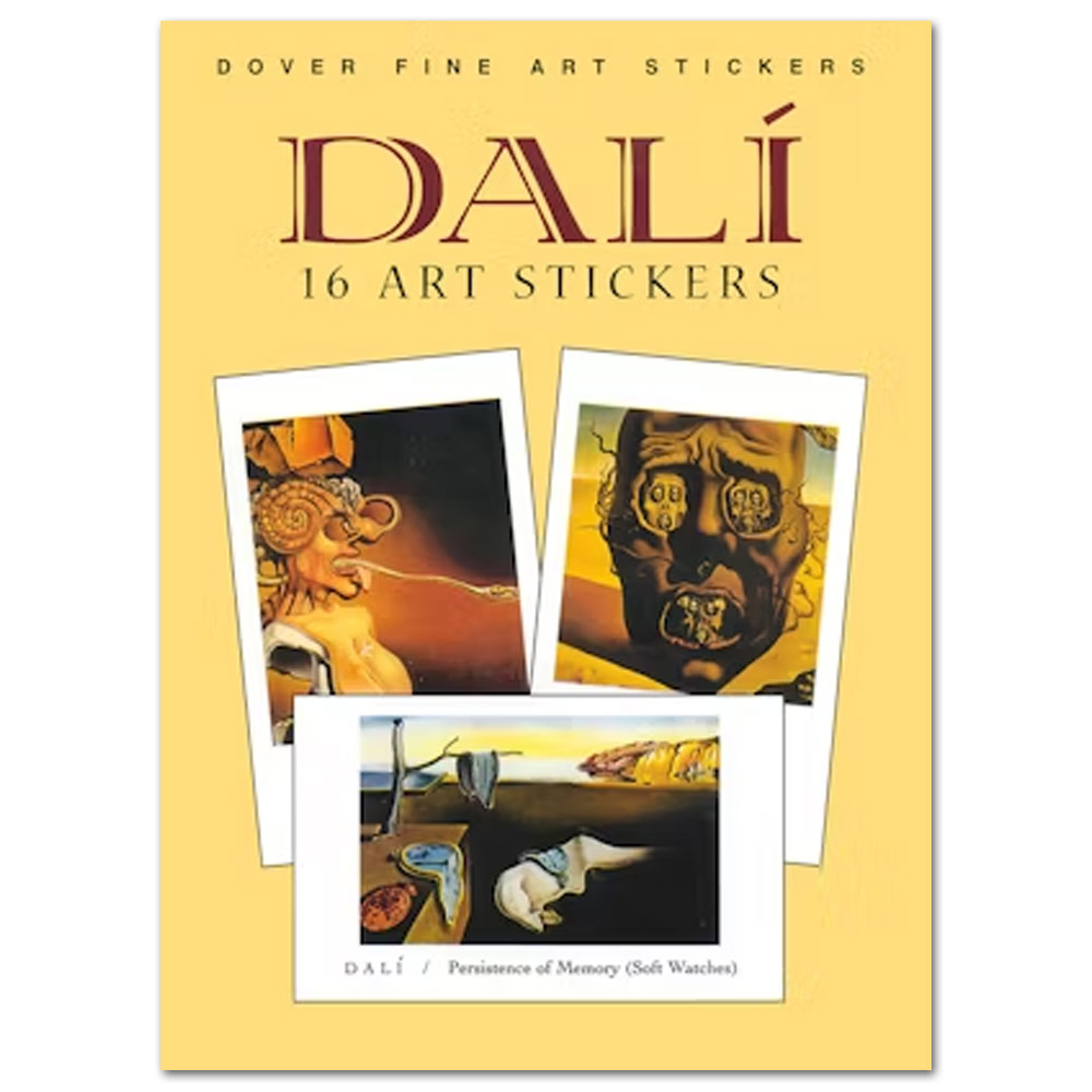 Dali: 16 Art Stickers