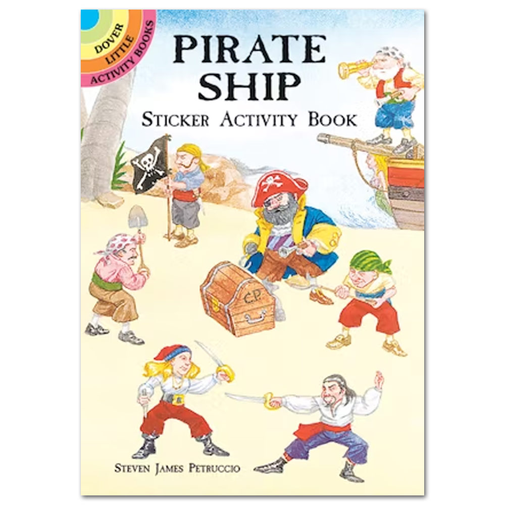 Pirate Ship Sticker Activity Book