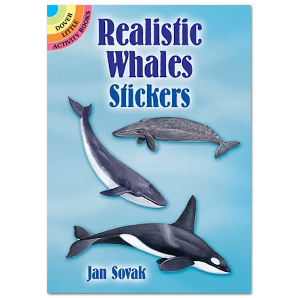 Realistic Whales Stickers
