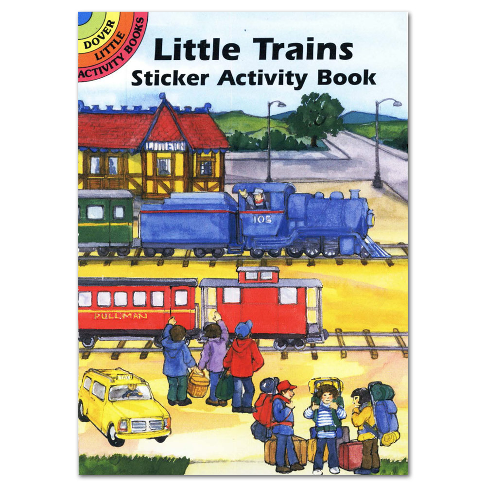 Little Trains Sticker Activity Book