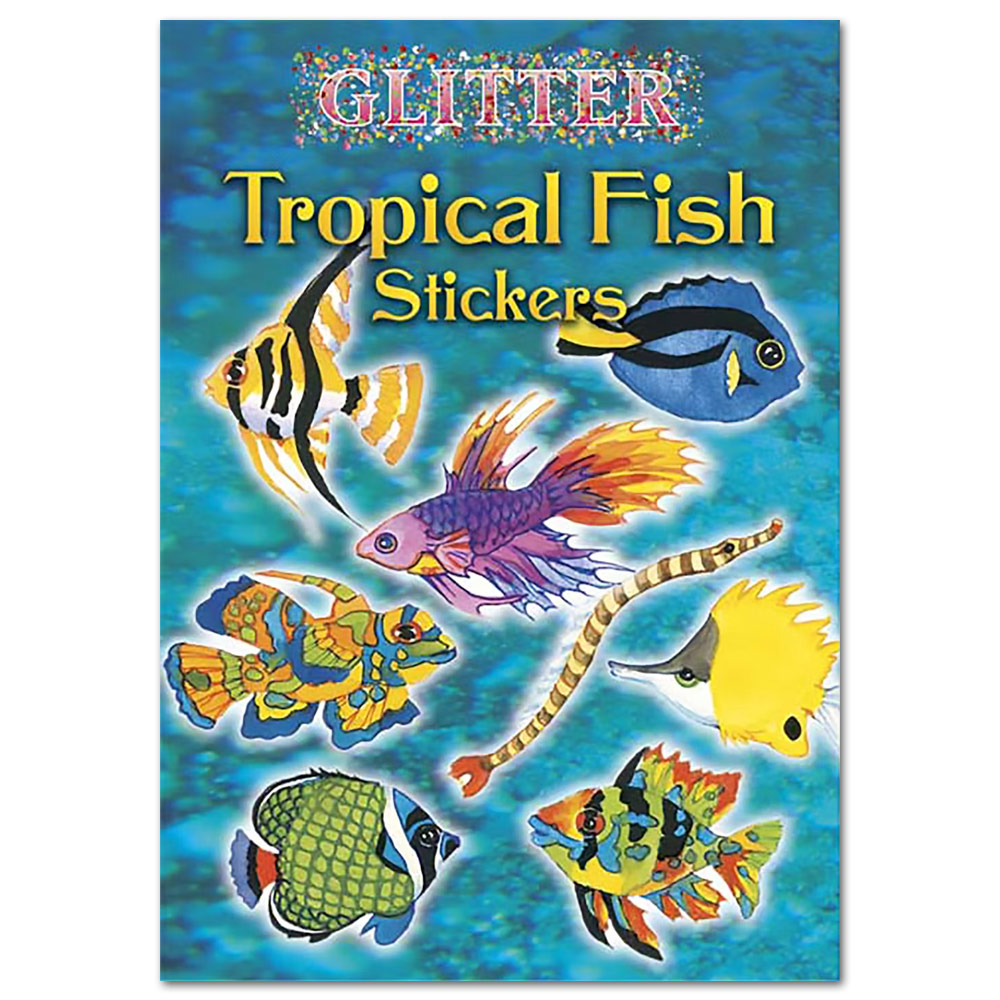 Glitter Stickers: Tropical Fish