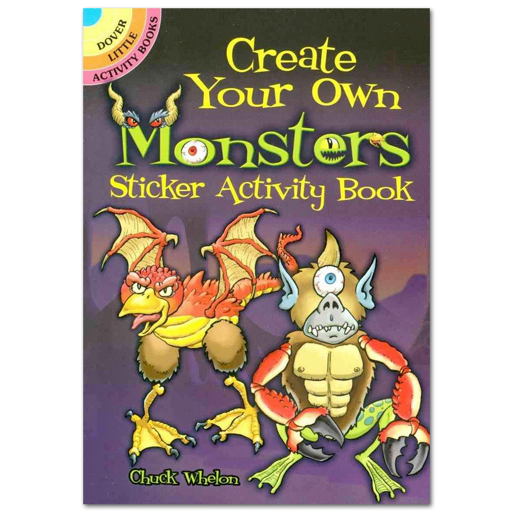 Create Your Own Monsters Sticker Activity Book