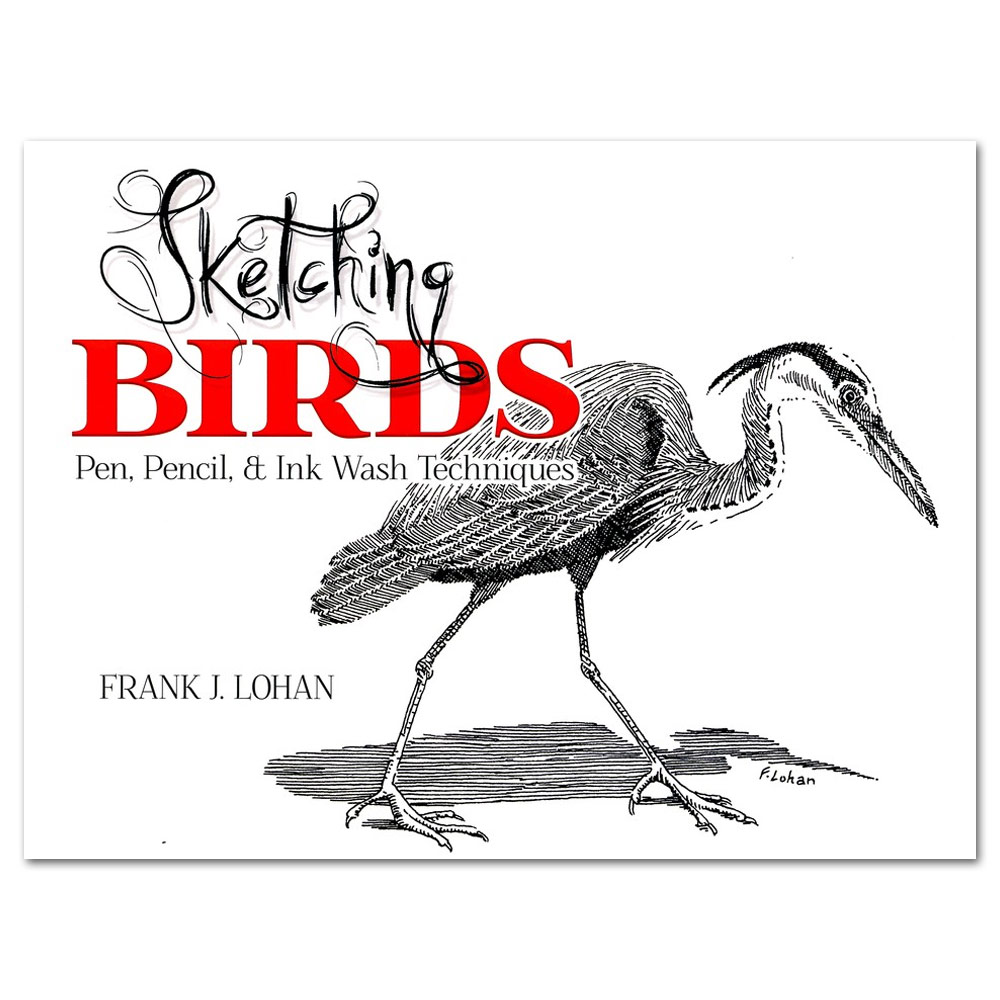 Sketching Birds: Pen, Pencil, and Ink Wash Techniques