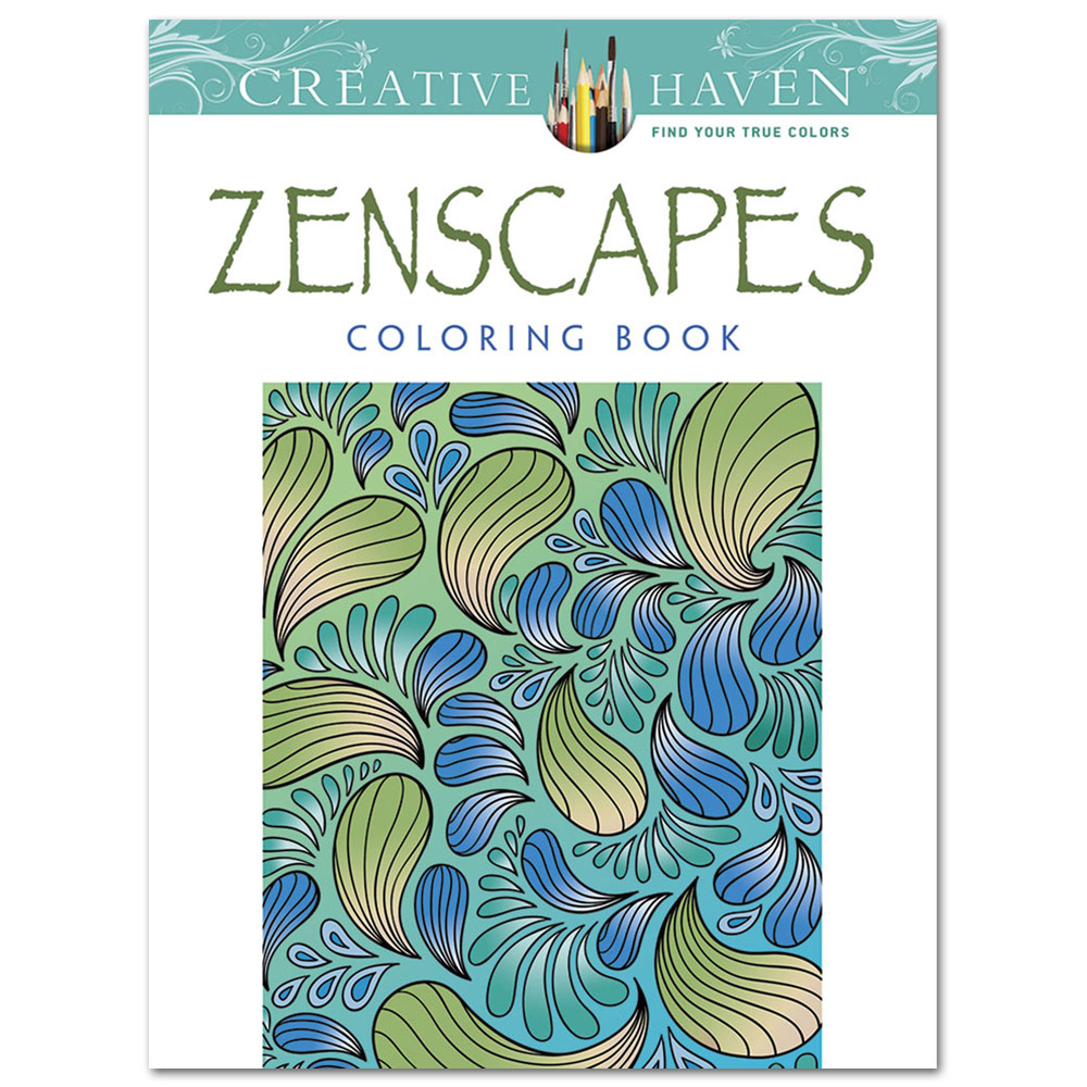 Creative Haven Zenscapes Coloring Book