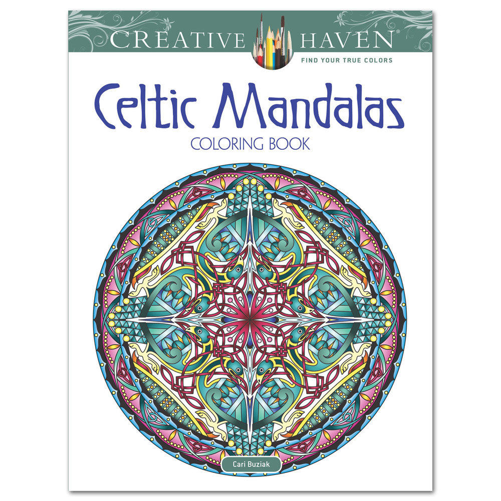 Creative Haven Celtic Mandalas Coloring Book