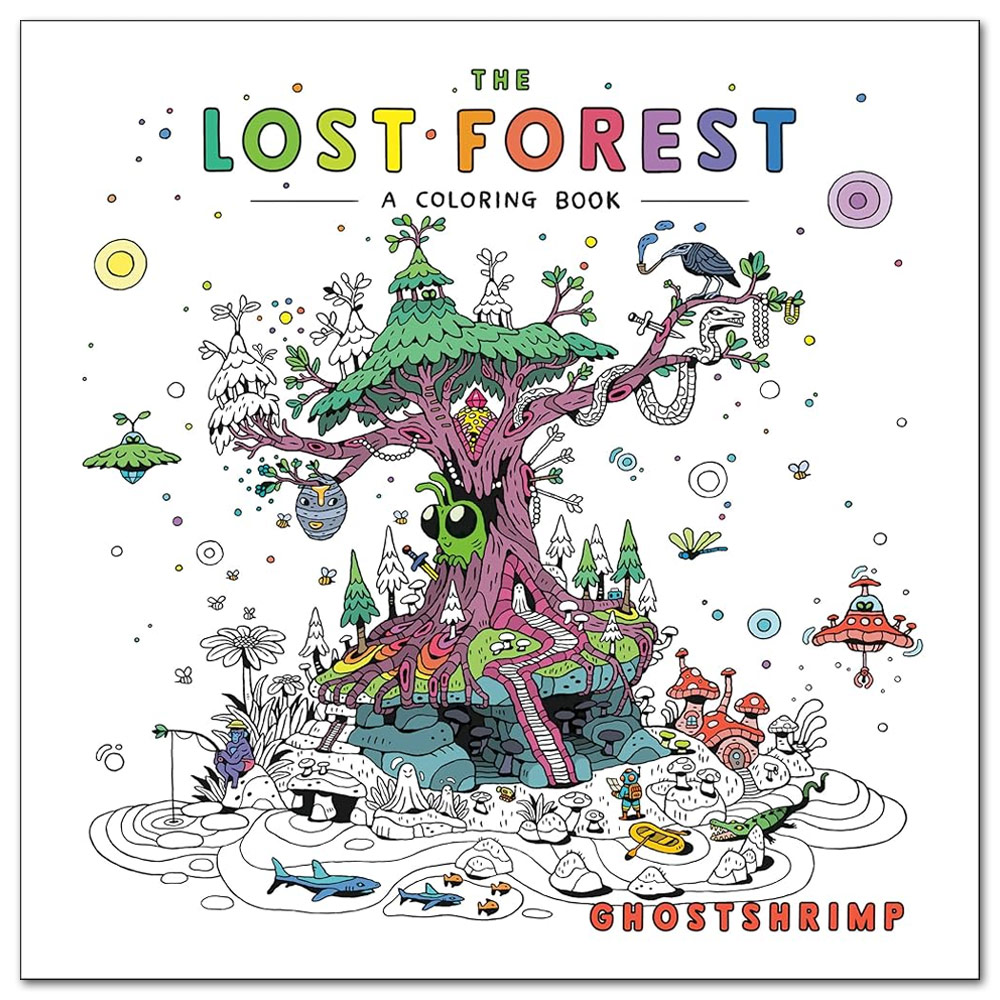 The Lost Forest: A Coloring Book