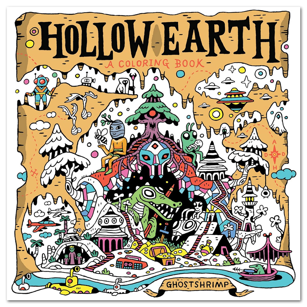 Hollow Earth: A Coloring Book