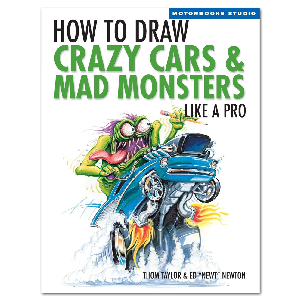 How To Draw Crazy Cars & Mad Monsters Like a Pro