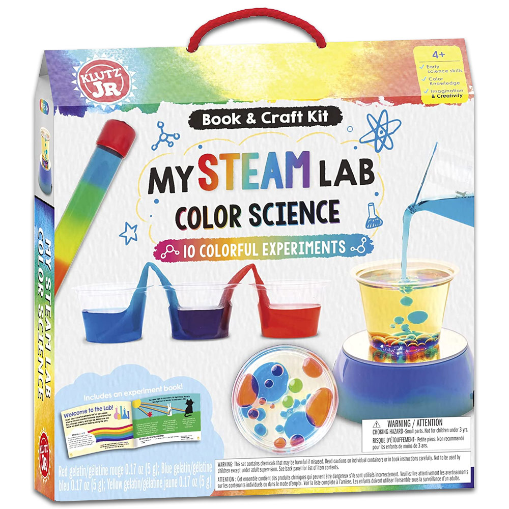 KLUTZ MY STEAM LAB COLOR SCIENCE